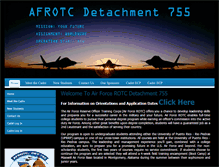 Tablet Screenshot of afrotcdet755.com